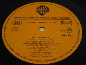 LP Al Jarreau: Look To The Rainbow