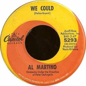LP Al Martino: We Could