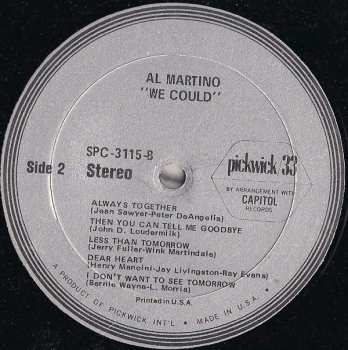 LP Al Martino: We Could