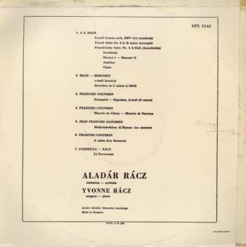 LP Rácz Aladár: Cymbalo Recital