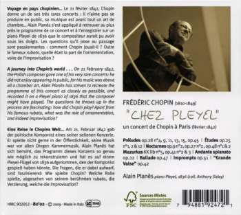 CD Alain Planes: Chopin Chez Pleyel DIGI