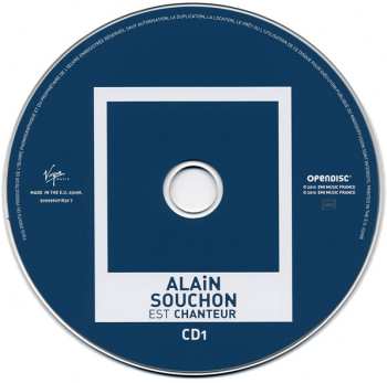 2CD Alain Souchon: Alain Souchon Est Chanteur