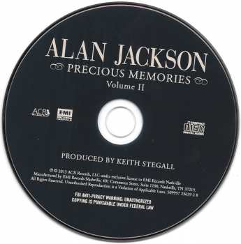 CD Alan Jackson: Precious Memories Volume II