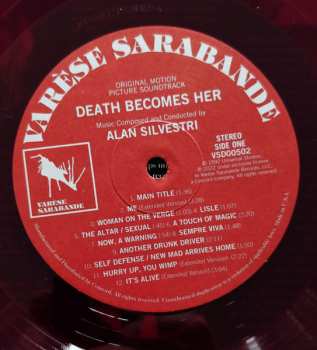 LP Alan Silvestri: Death Becomes Her (Original Motion Picture Soundtrack) CLR | LTD