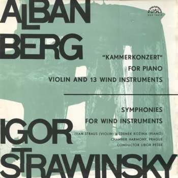 Album Igor Stravinsky: Kammerkonzert For Piano, Violin And 13 Wind Instruments / Symphonies For Wind Instruments