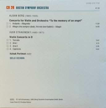 CD Igor Stravinsky: Violinkonzerte = Violin Concertos