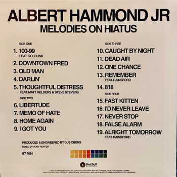 2LP Albert Hammond Jr.: Melodies On Hiatus CLR