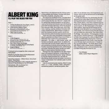 LP Albert King: I'll Play The Blues For You