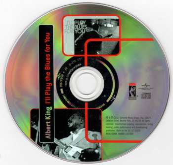CD Albert King: I'll Play The Blues For You