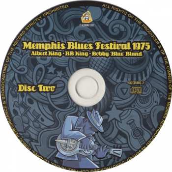 2CD B.B. King: Memphis Blues Festival 1975