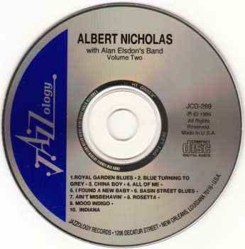 CD Albert Nicholas: Volume Two