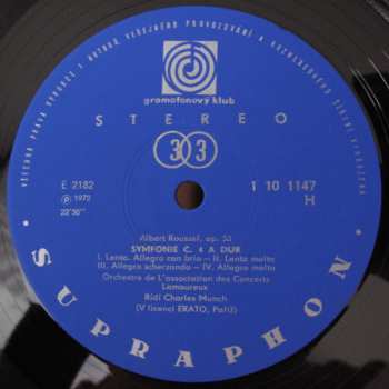 LP Orchestre Des Concerts Lamoureux: Symfonie Číslo 3 G Moll, Opus 42 ✸ Číslo 4 A Dur, Opus 53