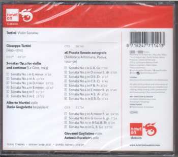 3CD Alberto Martini: Tartini: Violin Sonatas 