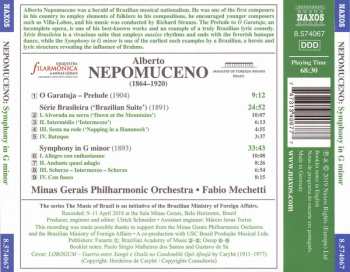 CD Alberto Nepomuceno: Symphony In G Minor / O Garantuja – Prelude ∙ Série Brasileira