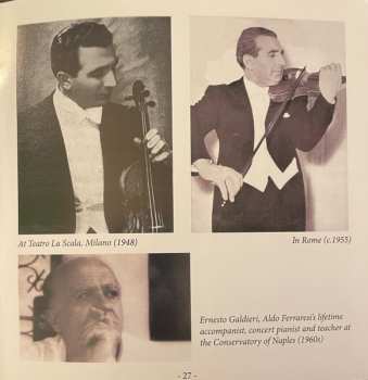 18CD/Box Set Aldo Ferraresi: The Art Of Violin 1 - Aldo Ferraresi: 1923-1979 Unreleased Recordings DLX