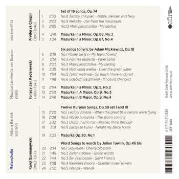 CD Maurice Lammerts van Bueren: Melancholia 