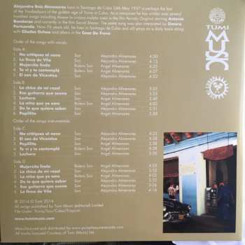 2LP Alejandro Almenares: Casa De Trova - Cuba 50's  LTD