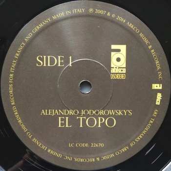 LP Alejandro Jodorowsky: El Topo (Original Motion Picture Score) LTD