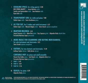 CD Alejandro Rutty: Exhaling Space