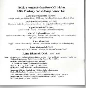 2CD Anna Sikorzak-Olek: 20th-Century Polish Harp Concertos