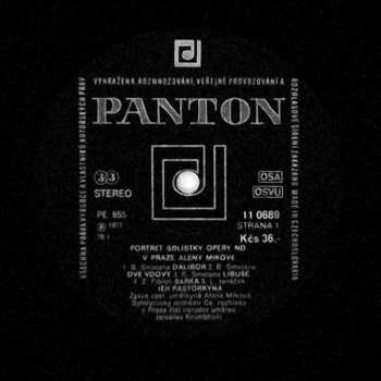 LP Jaroslav Krombholc: Dalibor, Dvé Vdovy, Libuše, Šarka, Jeji Pastorkyna, Turandot, Tosca, Elektra