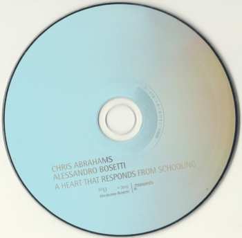 CD Alessandro Bosetti: A Heart That Responds From Schooling