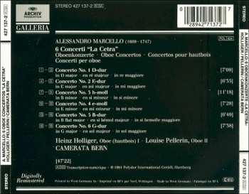 CD Camerata Bern: 6 Concerti »La Cetra«