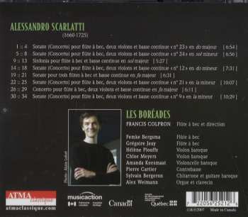 CD Alessandro Scarlatti: Concertos pour flûte
