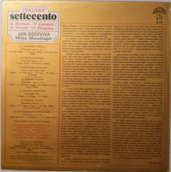 LP Antonio Vivaldi: Italské Settecento