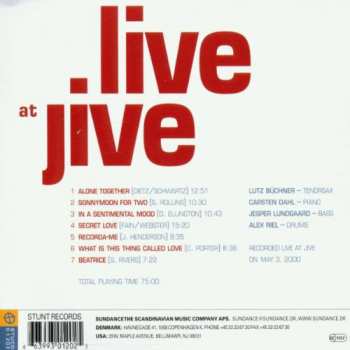 CD Alex Riel Lutz Büchner Quartet: Live At Jive