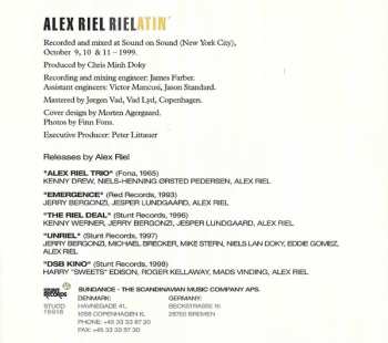 CD Alex Riel: Rielatin'