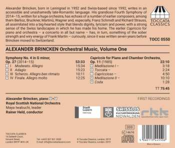 CD Royal Scottish National Orchestra: Orchestral Music, Volume One