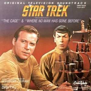 LP Alexander Courage: Star Trek, From The Original Pilots: The Cage & Where No Man Has Gone Before (Original Television Soundtrack)