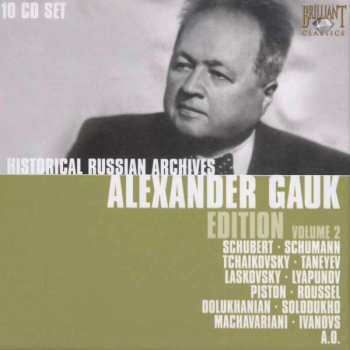 10CD/Box Set Various: Historical Russian Archives • Alexander Gauk Edition Volume 2