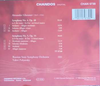 CD Russian State Symphony Orchestra: Symphony No. 4 - Symphony No. 5