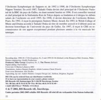 CD Alexander Glazunov: Symphony No. 3 / Ballade