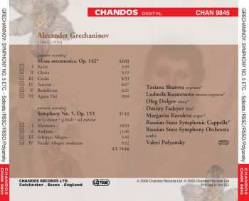CD Russian State Symphony Orchestra: Symphony No. 5 · Missa Oecumenica