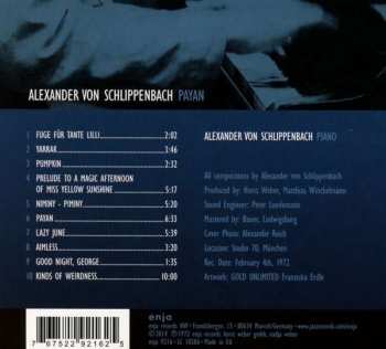 CD Alexander von Schlippenbach: Payan