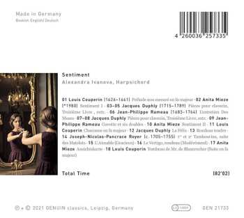 CD Alexandra Ivanova: Sentiment