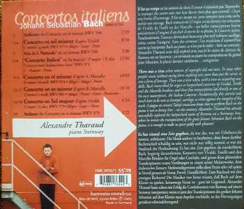 CD Johann Sebastian Bach: Concertos Italiens
