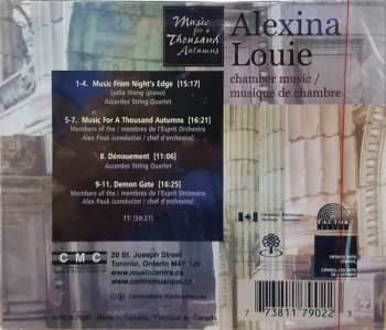 CD Alexina Louie: Music For A Thousand Autumns