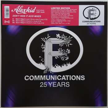 LP Alexkid: Don't Hide It (Acid Mixes) LTD