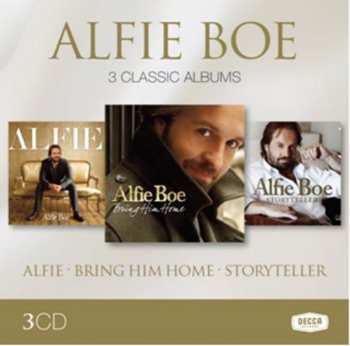 3CD/Box Set Alfie Boe: 3 Classic Albums (Alfie • Bring Him Home • Storyteller)