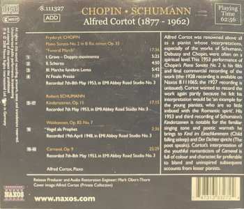 CD Robert Schumann: Chopin Piano Sonata No. 2, Op. 35 / Schumann Kinderszenen, Op. 15 / Carnaval Op. 9 / 1948 - 1953 Recordings
