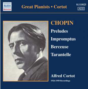 CD Frédéric Chopin: Chopin Vol.1 :Preludes, Impromptus, Berceuse, Tarantelle