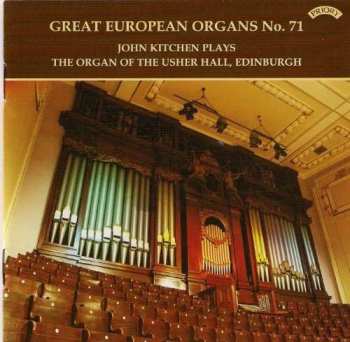 CD Alfred Hollins: Große Europäische Orgeln Vol.71
