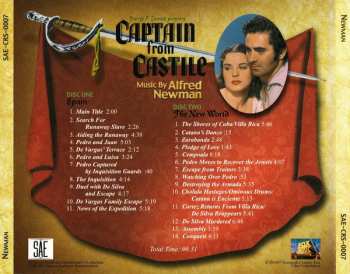 2CD Alfred Newman: Captain From Castile