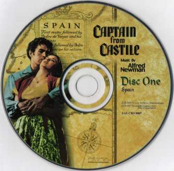 2CD Alfred Newman: Captain From Castile