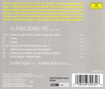 CD Alfred Schnittke: Works For Violin And Piano