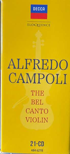 21CD/Box Set Alfredo Campoli: The Bel Canto Violin